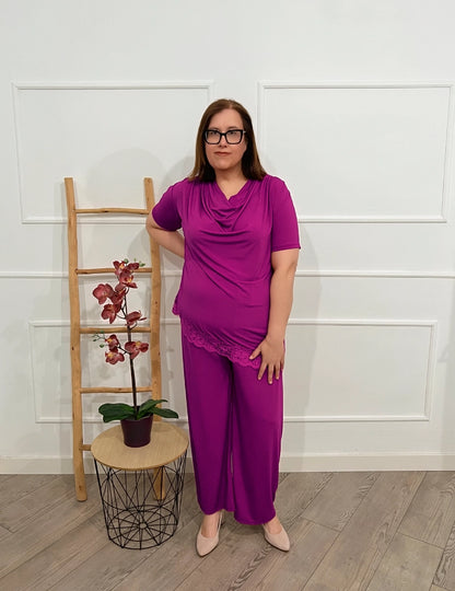 Conjunto Pantalón Puntilla | Yaiza