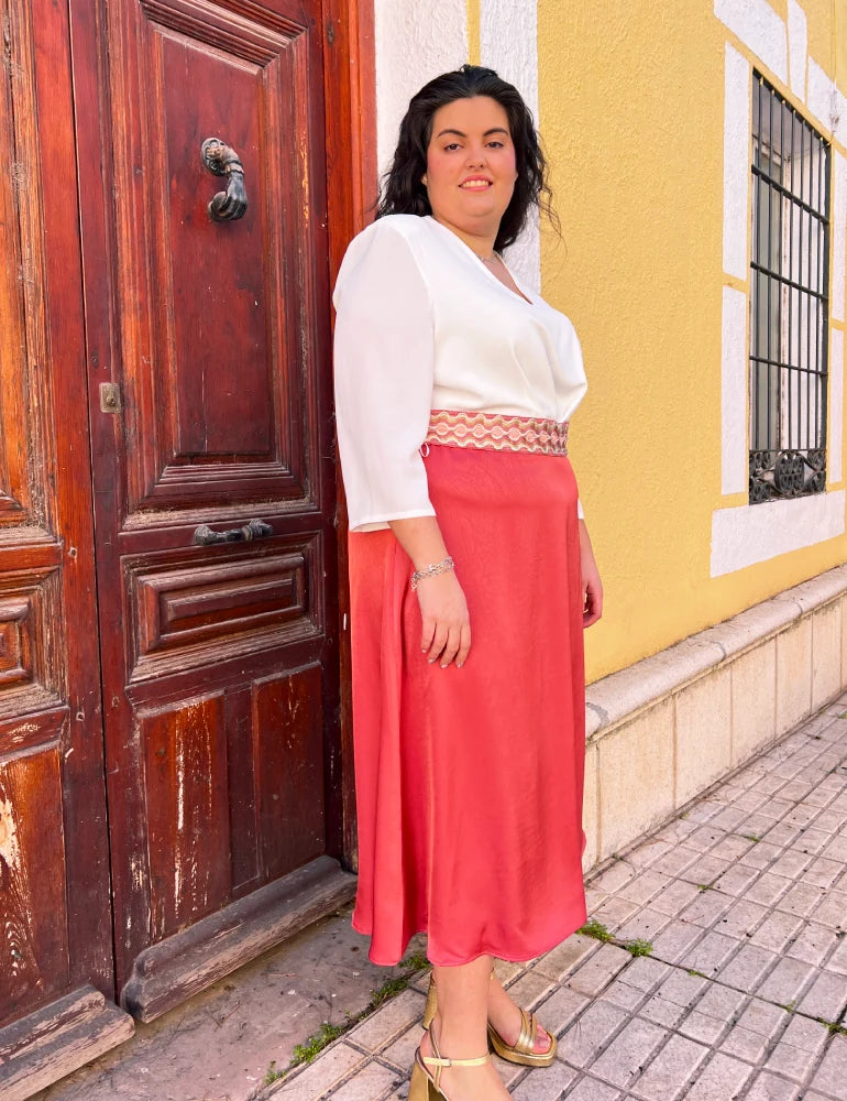 Vestido Midi Teja | Toscana