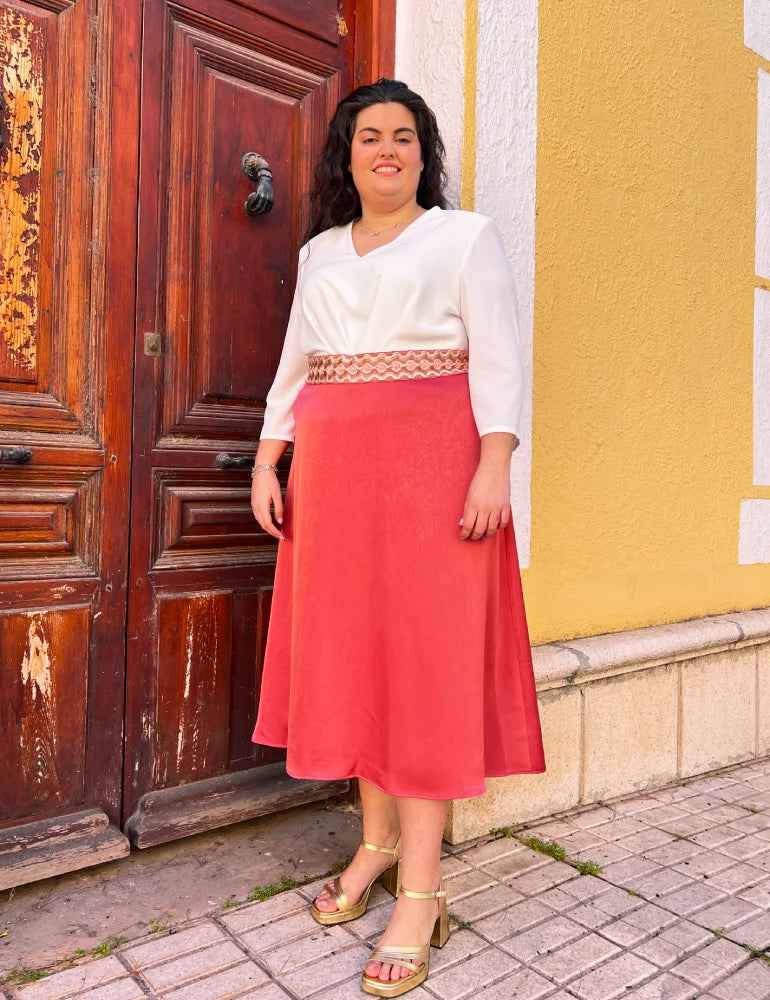Vestido Midi Teja | Toscana