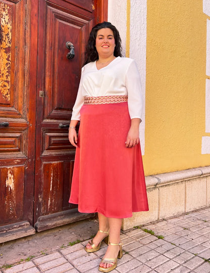 Vestido Midi Teja | Toscana