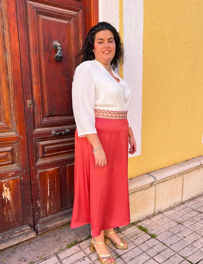 Vestido Midi Teja | Toscana