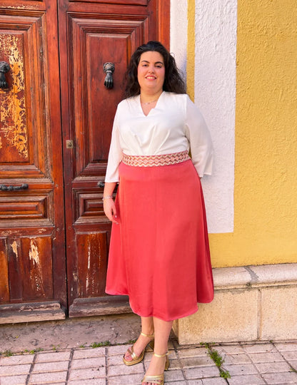 Vestido Midi Teja | Toscana