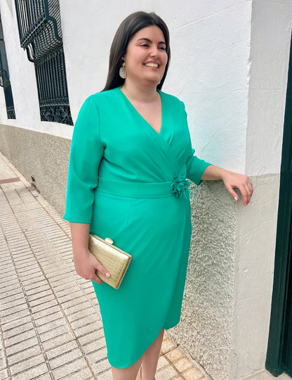 Vestido Midi Esmeralda | Amber