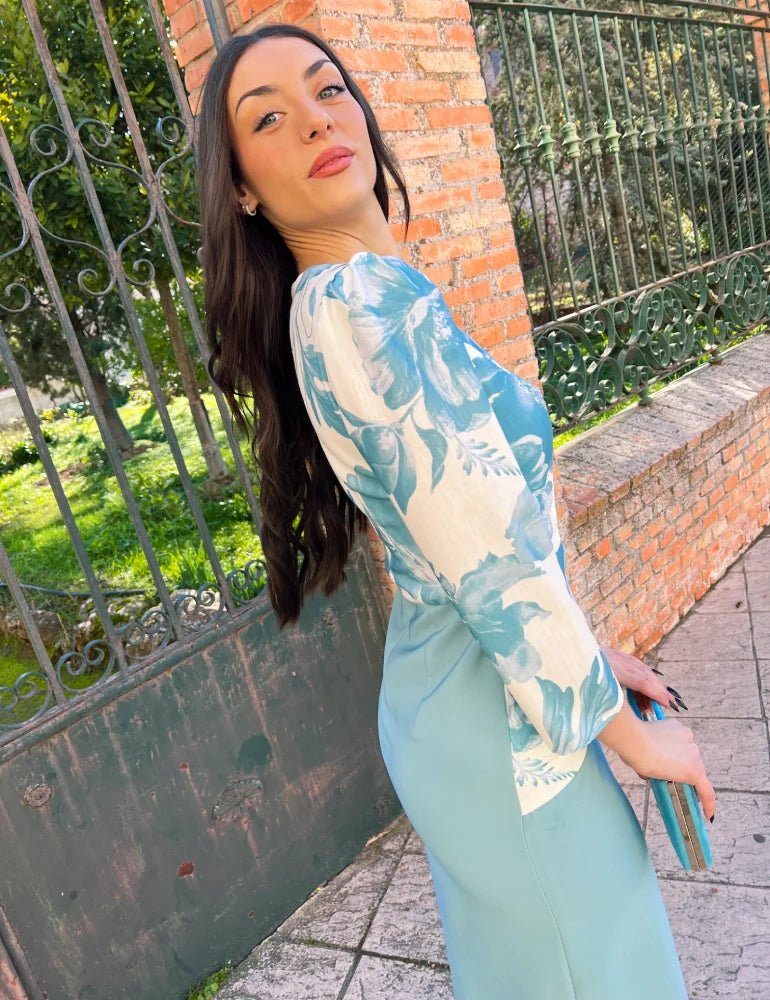 Vestido Midi Verde | Davinia