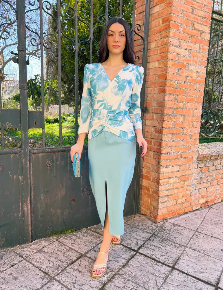 Vestido Midi Verde | Davinia